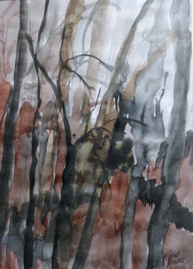 Encre aquarellée 1 - 13x18cm