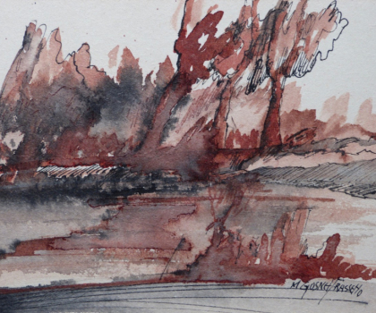 Encre aquarellée 11
