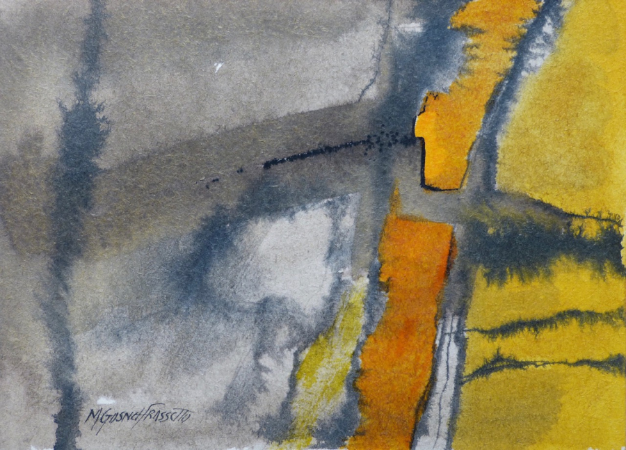 Encre aquarellée 8 - 13x18cm