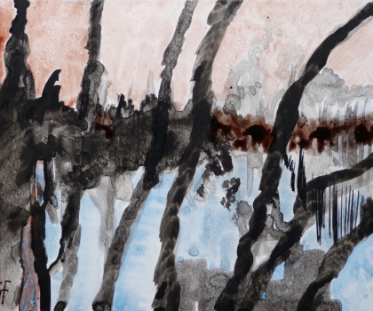 Encre aquarellée 9
