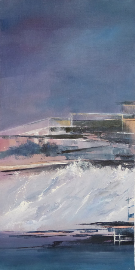 Falaise architexturale - 100x50cm