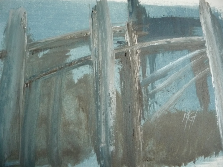 Huile sur carton 4 - 13x18cm