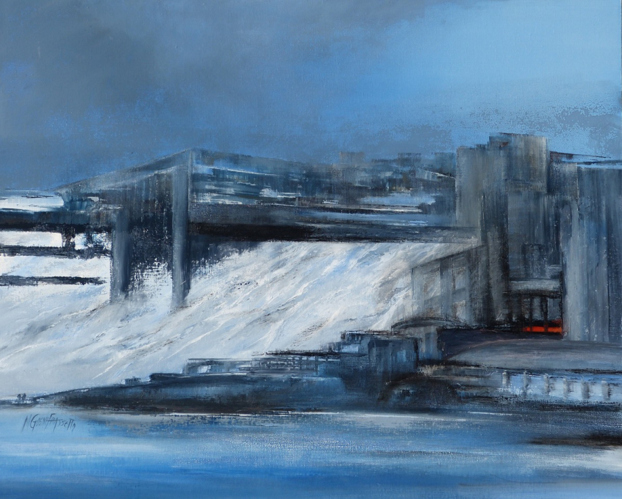 Structures 100x81cm